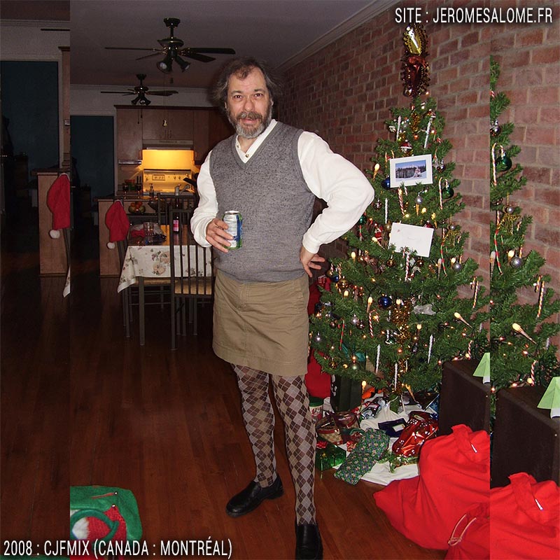 CJFMix, un homme en jupe du Canada