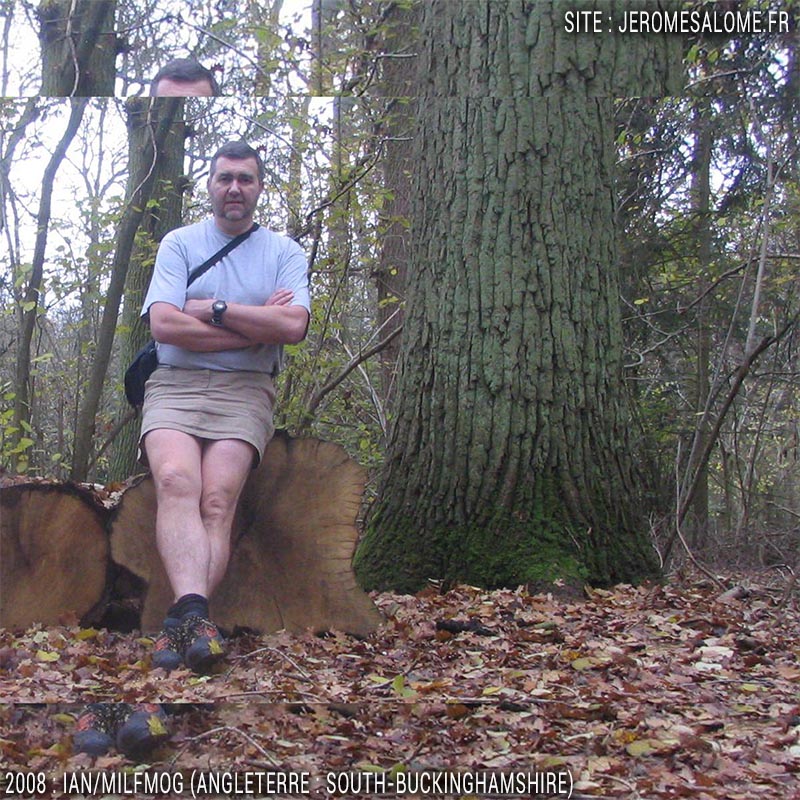 Ian, un homme en jupe du Royaume Uni