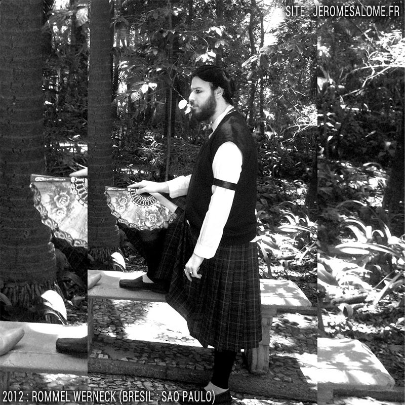 2012 : Rommel, un homme en jupe de Sao Paulo au Brésil