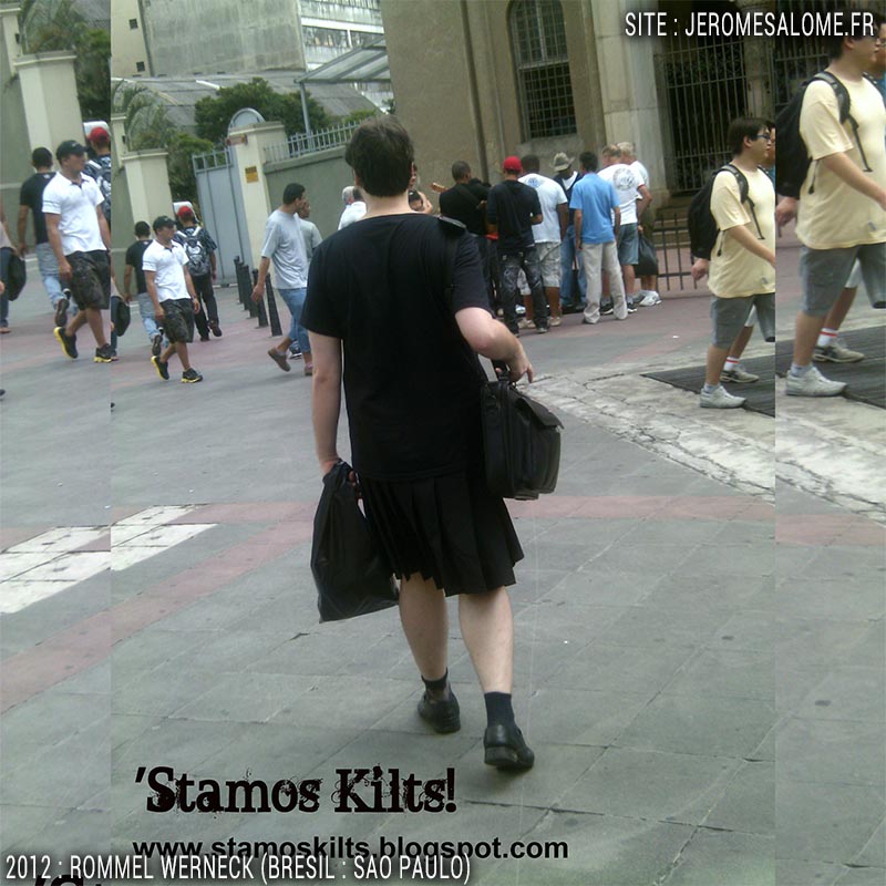 2012 : Rommel, un homme en jupe de Sao Paulo au Brésil