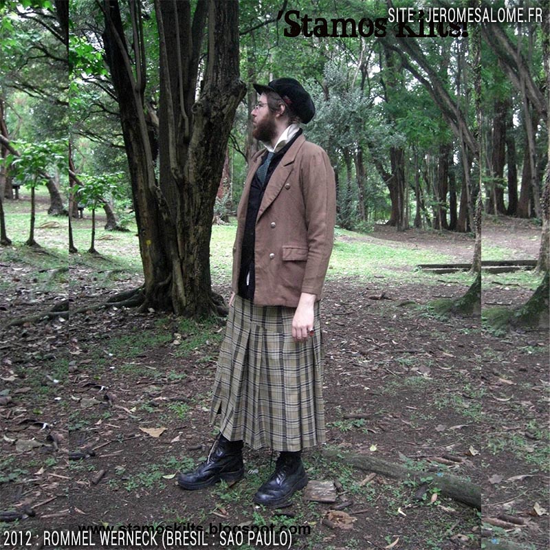 2012 : Rommel, un homme en jupe de Sao Paulo au Brésil