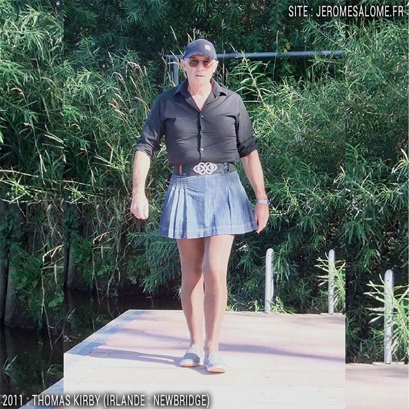 Thomas, un homme en jupe de Newbridge en Irlande