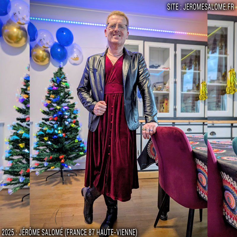 Jérôme Salomé Homme en robe