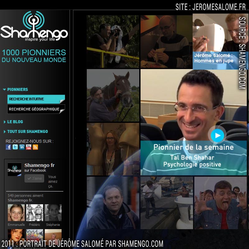 Jérôme Salomé Pionnier de Shamengo