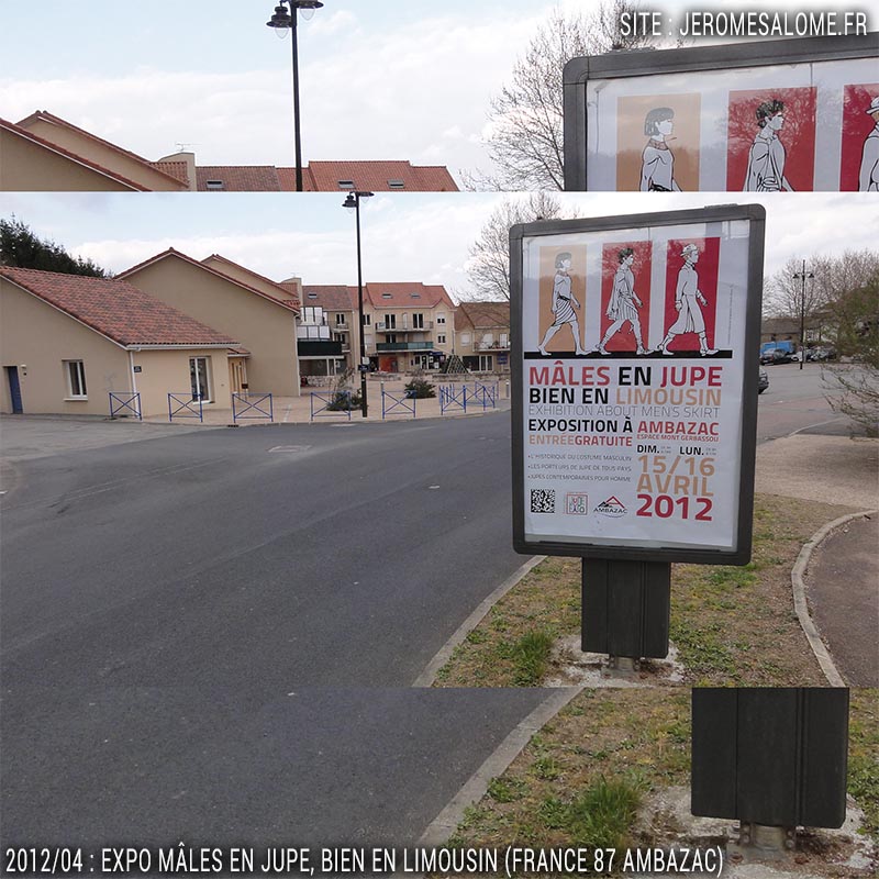 Exposition Mâles en jupe bien en limousin à Ambazac