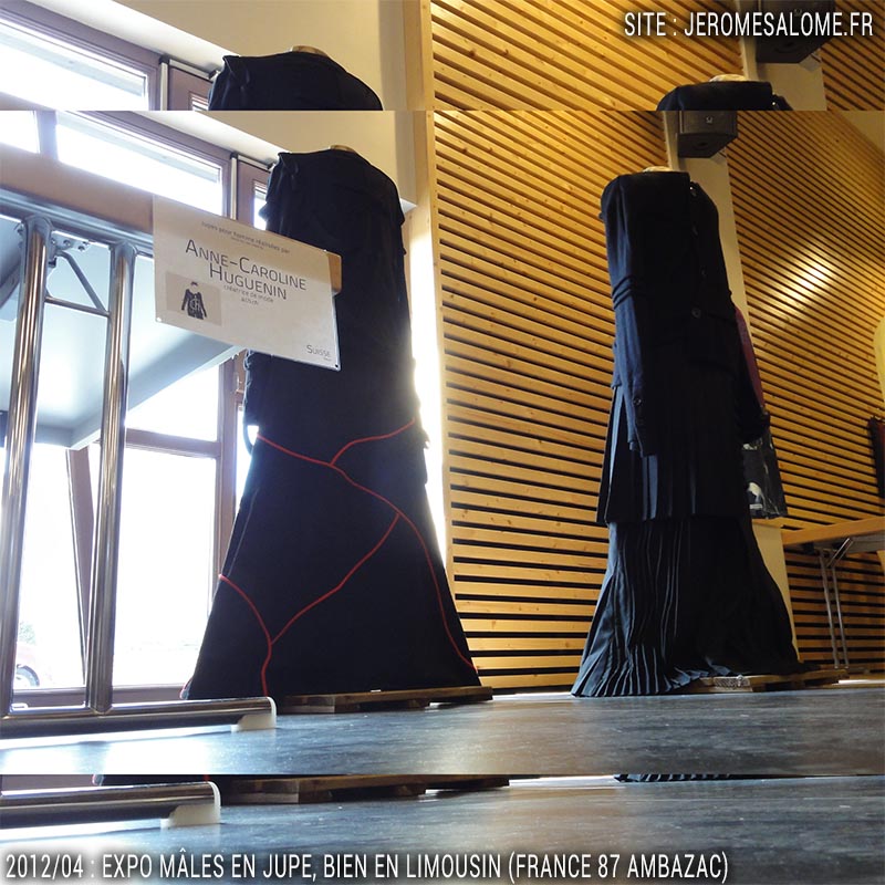 jupes pour hommes par anne-caroline huguenin