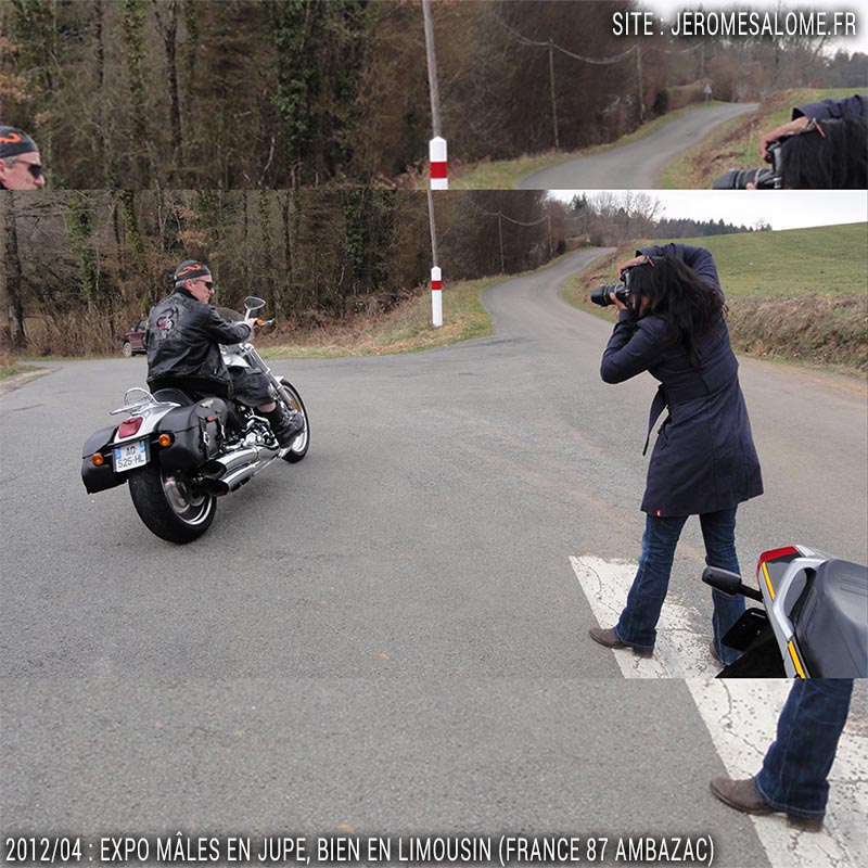 séance photo d'un homme en jupe par christelle rama