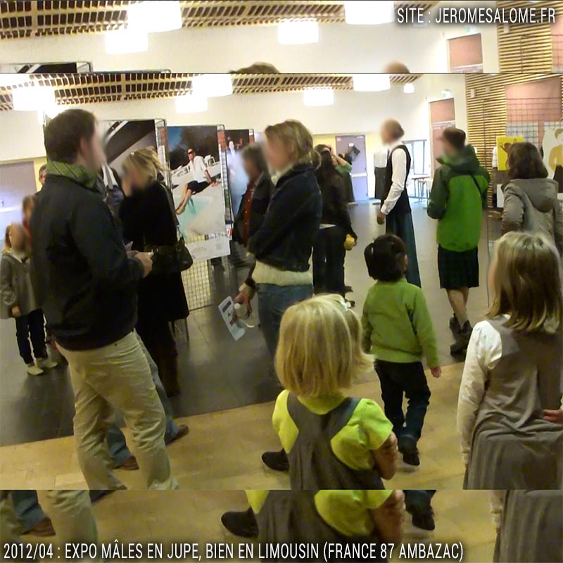 photos d'hommes en jupe par christelle rama