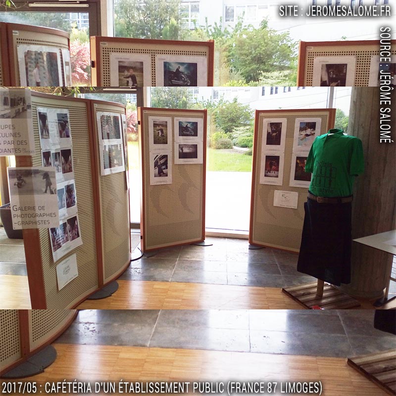 exposition hommes en jupe au travail