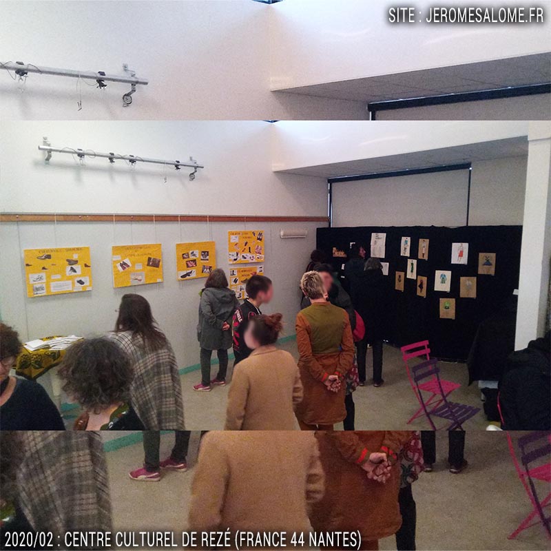 exposition hommes en jupe à Rezé Nantes