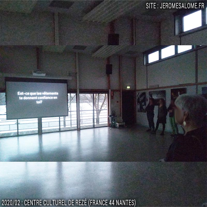 exposition hommes en jupe à Rezé Nantes