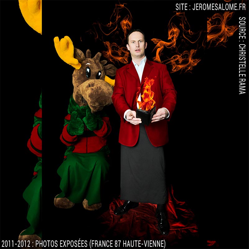 Le magicien homme en jupe par Pascal Spitz