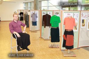 2017 – Exposition Les Jupes Masculines dans un établissement public
