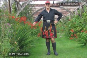 Thomas, un homme en jupe de Newbridge en Irlande